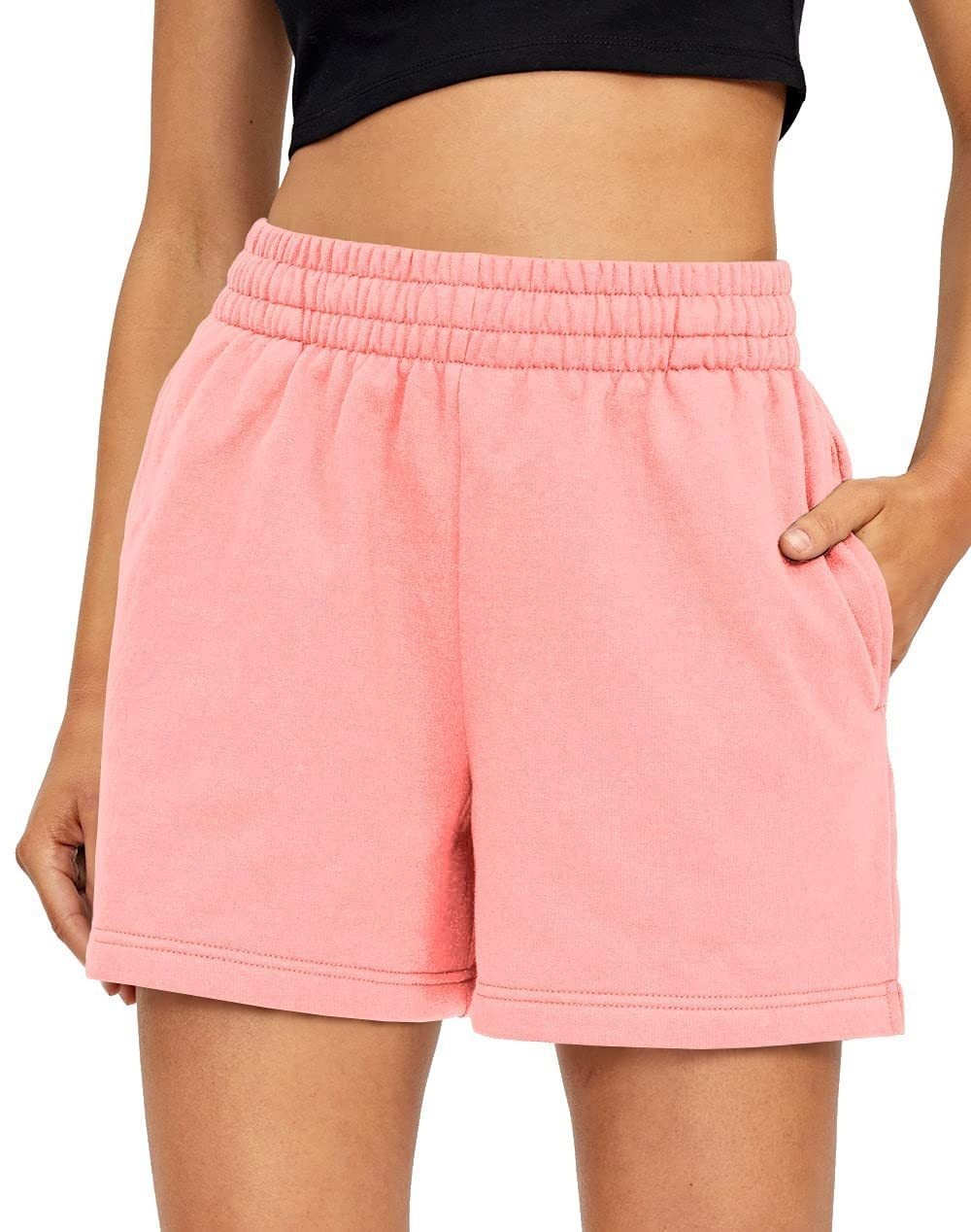 Womens Summer Casual Sports Comfortable Drawstring Shorts - Image 7