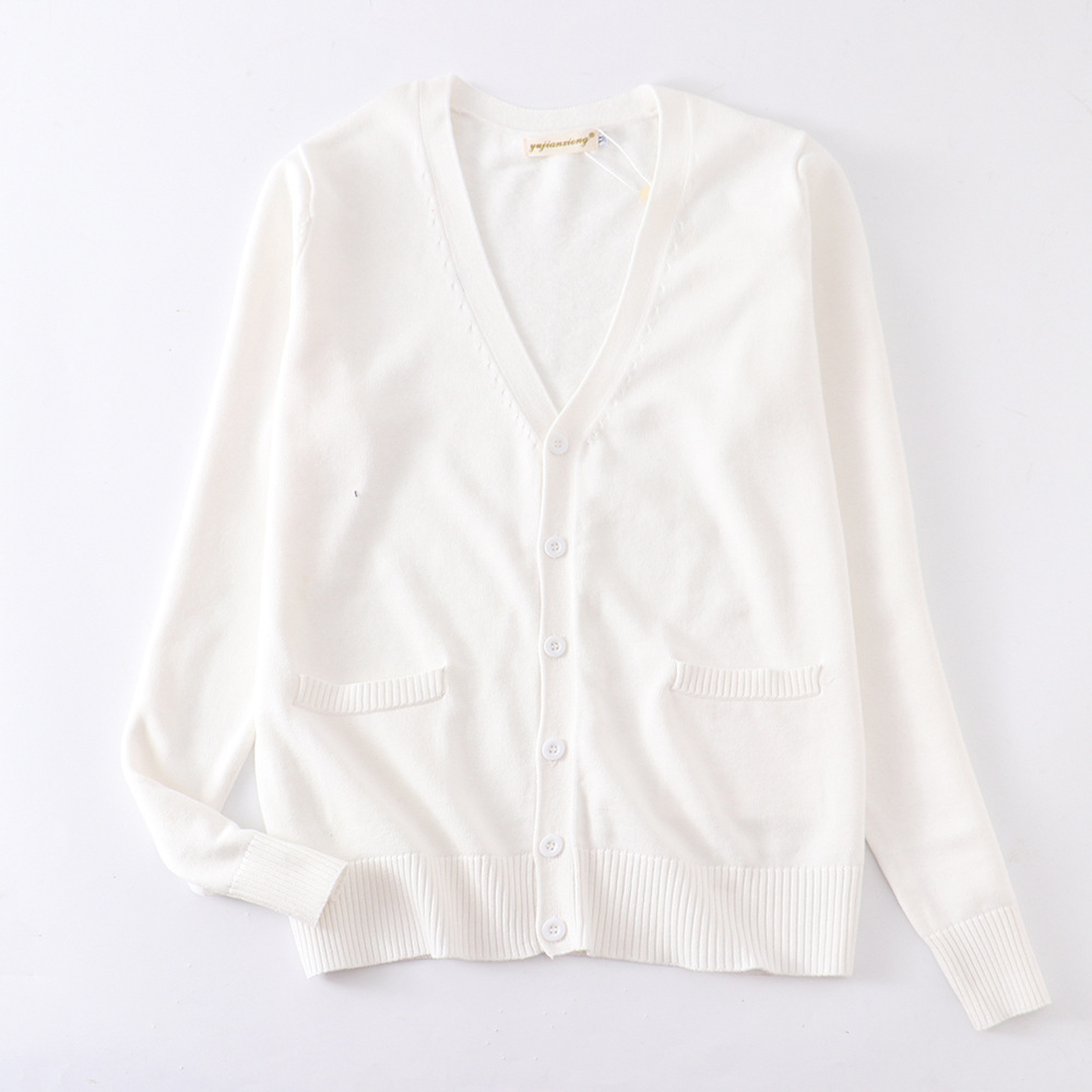 Womens Fashionable Retro Casual Knitted Cardigan - Image 3