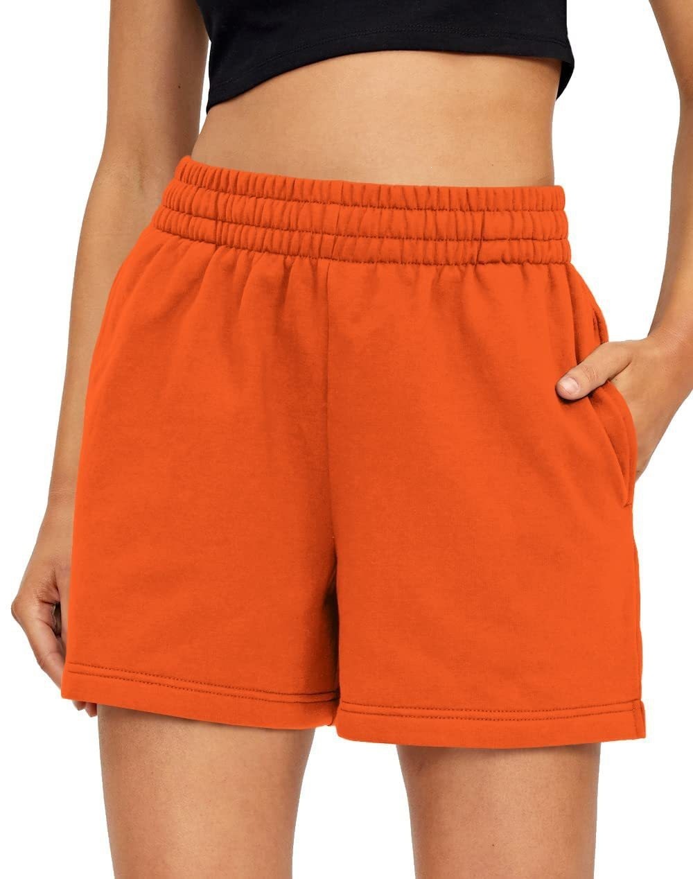 Womens Summer Casual Sports Comfortable Drawstring Shorts - Image 9