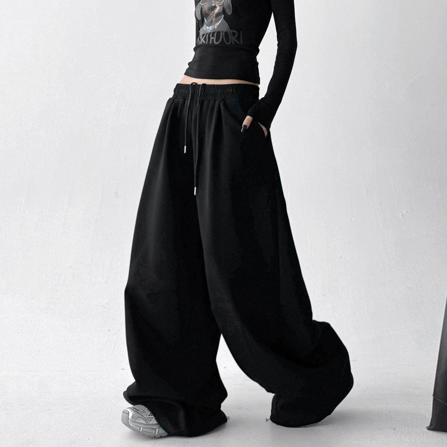 Laid-back Casual Pants American-style Womens Sweatpants - Image 6