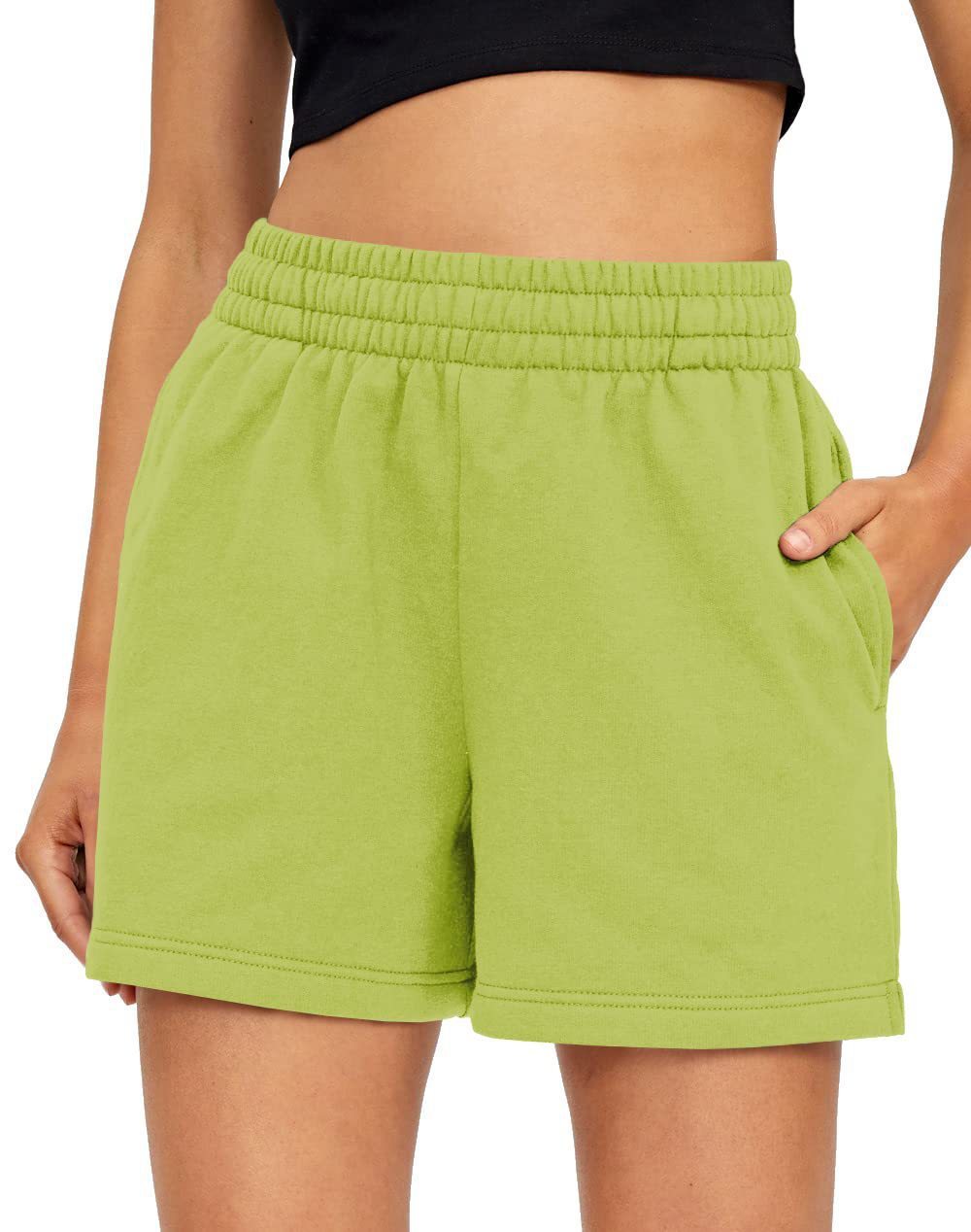 Womens Summer Casual Sports Comfortable Drawstring Shorts - Image 6