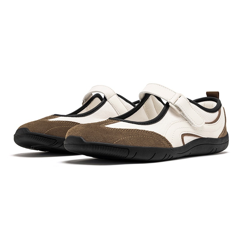 Wide-toe Mary Jane Shoes Breathable Mesh Lightweight For Outdoor Casual Wear - Image 3