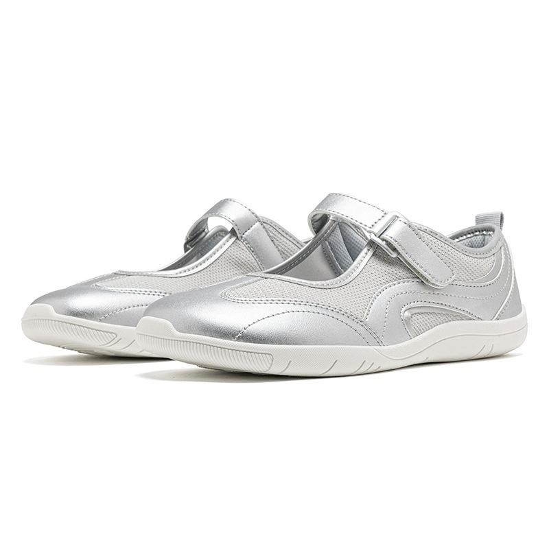 Wide-toe Mary Jane Shoes Breathable Mesh Lightweight For Outdoor Casual Wear - Image 6