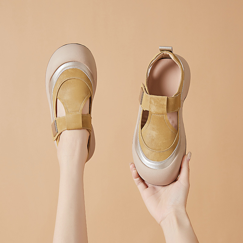 Summer New Arrival Thick-soled Hollowed-out Breathable Platform Sneakers - Image 7