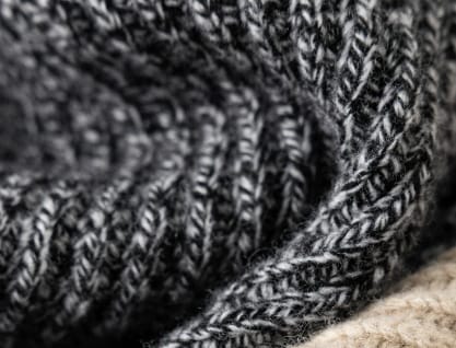High-necked Chiffon All-wool Heavyweight Sweater - Image 6