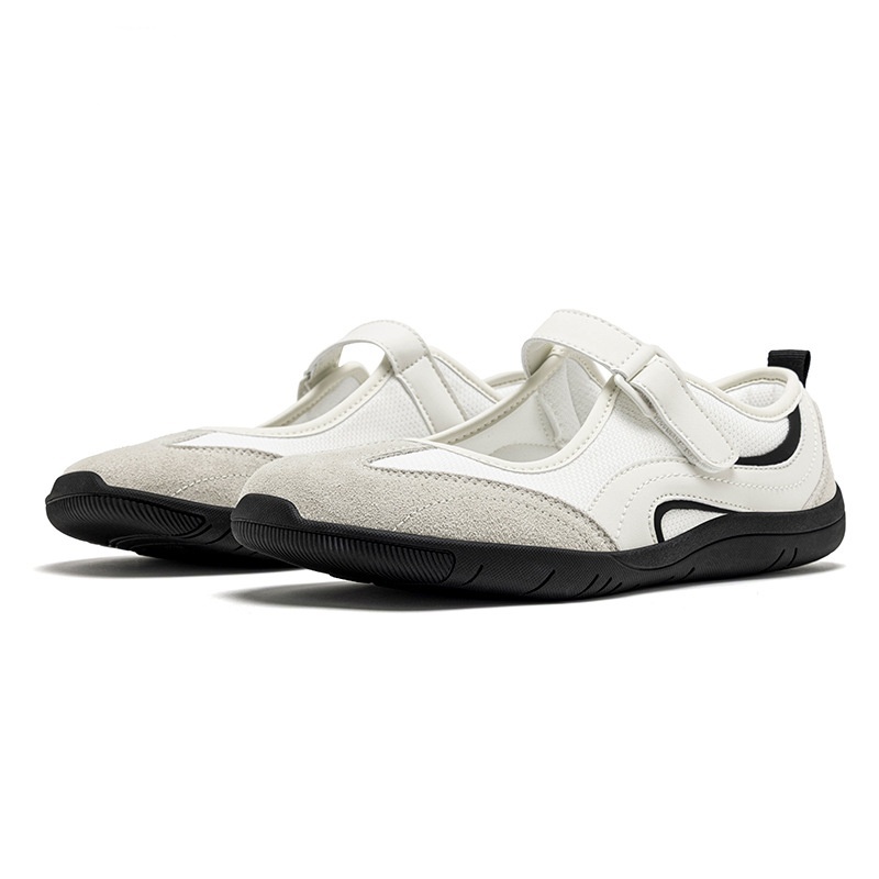 Wide-toe Mary Jane Shoes Breathable Mesh Lightweight For Outdoor Casual Wear - Image 4