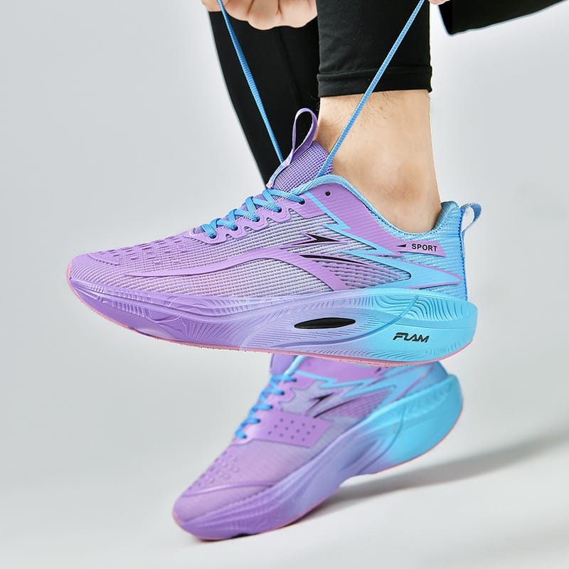 Soft-sole Unisex Flyknit Sneakers - Image 3