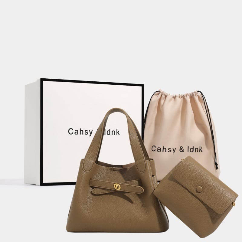 Fashionable Bucket Bag With A Cross-body Strap