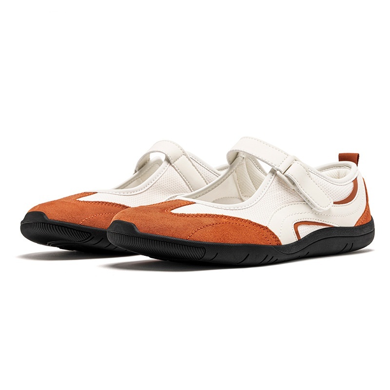 Wide-toe Mary Jane Shoes Breathable Mesh Lightweight For Outdoor Casual Wear - Image 2
