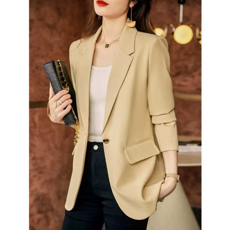 Women's High-end Color Suit Jacket For Petite Figures - Image 3