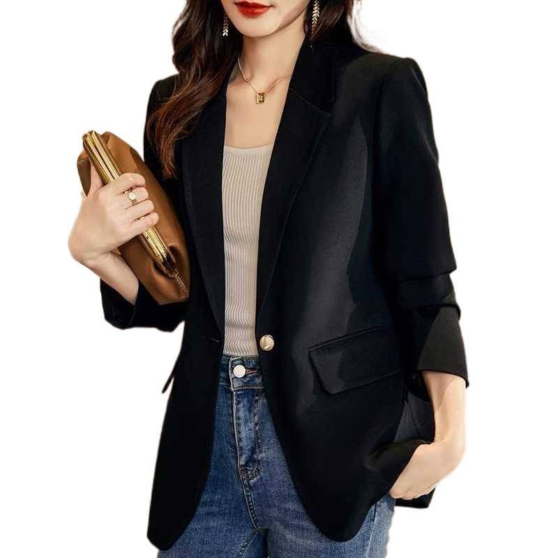 Women's High-end Color Suit Jacket For Petite Figures - Image 2